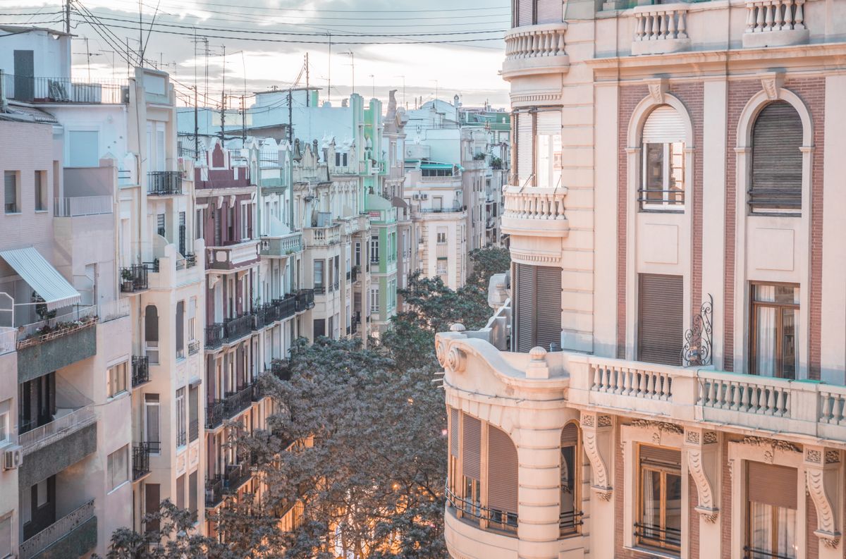 Edificios de viviendas en Barcelona